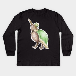 The Great King Kiwi Bird Kids Long Sleeve T-Shirt